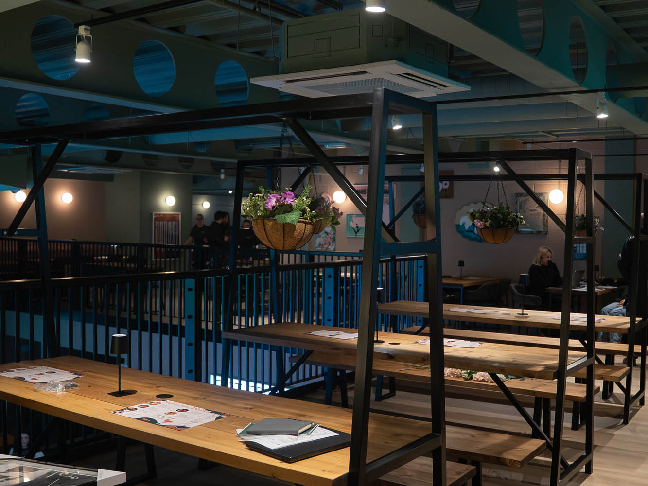 Elles Coventry social dining bar interior